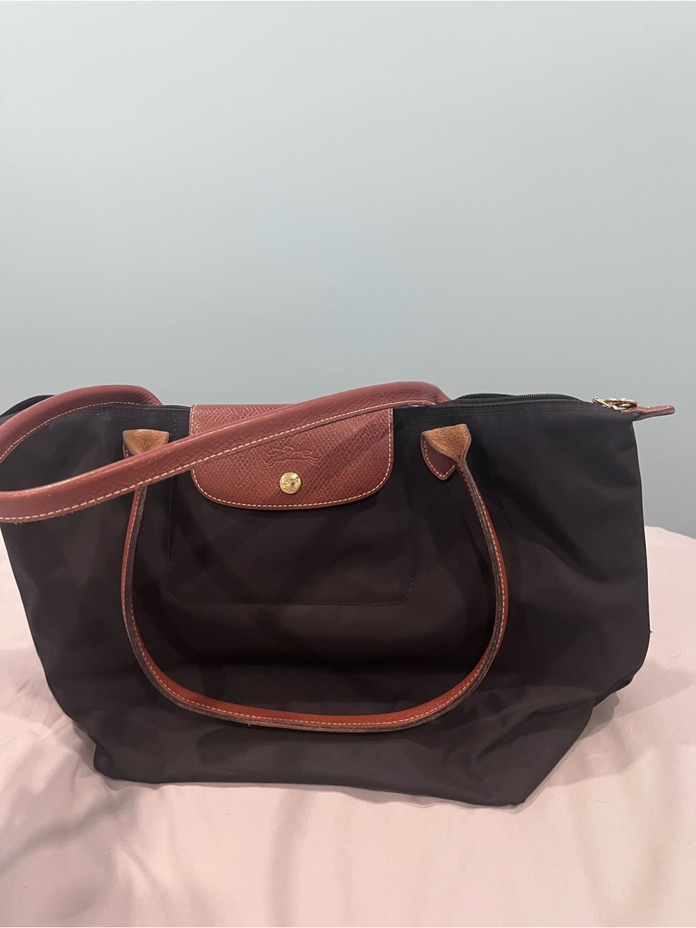 Black Longchamp Tote